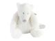 Ours polair bebe blanc P\' Timo - Position debout 25 cm