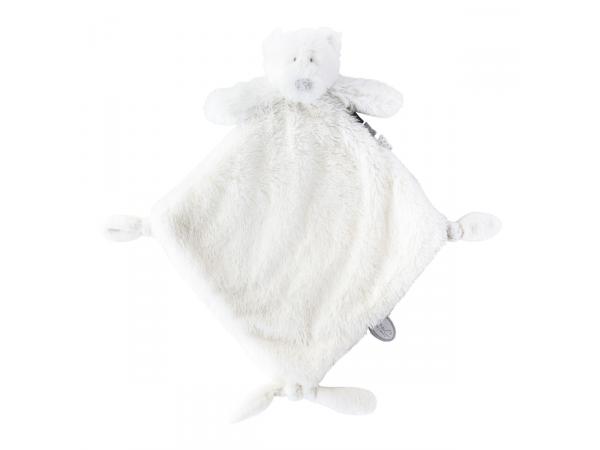 P'timo doudou bébé ours polaire - blanc