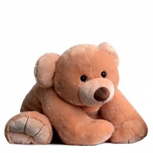 Peluche gros'ours - miel - taille 65 cm - Histoire d'ours - HO2524