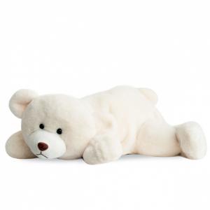 Peluche snow - ours polaire - taille 50 cm - Histoire d'ours - HO2568