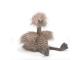 Peluche Odette Ostrich - L: 24 cm x l : 20 cm x H: 49 cm