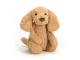 Peluche Bashful Toffee Puppy Small - L: 8 cm x l : 9 cm x H: 18 cm