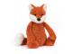 Peluche Bashful Fox Cub Medium - L: 9 cm x l : 12 cm x H: 31 cm