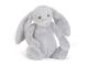Peluche Bashful Silver Bunny Huge - L: 12 cm x l : 21 cm x H: 51 cm