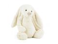 Peluche Bashful Cream Bunny Huge - L: 12 cm x l : 21 cm x H: 51 cm - Jellycat - BAH2BC