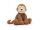 Peluche Fuddlewuddle Monkey Medium - L: 8 cm x l : 13 cm x H: 23 cm