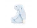 Peluche Bashful Blue Bunny Medium - L: 9 cm x l : 12 cm x H: 31 cm - Jellycat - BAS4BB