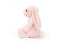 Peluche Bashful Pink Bunny Medium - L: 9 cm x l : 12 cm x H: 31 cm - Jellycat - BAS4BP