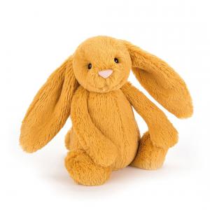Peluche Bashful Saffron Bunny Small - L: 8 cm x l : 9 cm x H: 18 cm - Jellycat - BASS6SF