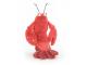 Peluche Larry Lobster Medium - L: 10 cm x l : 9 cm x H: 27 cm