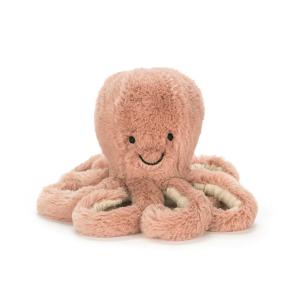 Peluche Odell Octopus Baby - L: 7 cm x l : 7 cm x H: 14 cm - Jellycat - ODB4OC