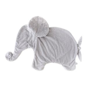 Dimpel - 885157 - Oscar éléphant couverture calin 82 cm - gris-clair (379586)