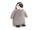 Peluche Percy Penguin Large - L: 18 cm x l : 16 cm x H: 36 cm