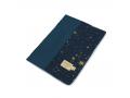 Housse de matelas à langer Calma 70x50 cm en coton organique gold stella - night blue - Nobodinoz - CALMACOVER-014