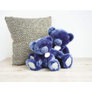 Ours collection - bleu nuit  - taille 30 cm - Histoire d'ours - DC3566