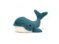 Peluche baleine Wally - L = 15 cm x l = 44 cm x H =22 cm - Jellycat - WW2B