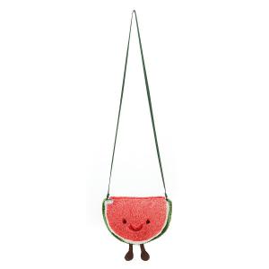 Peluche Amuseable Watermelon Bag - L: 10 cm x l : 21 cm x H: 18 cm - Jellycat - A4WB