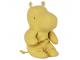 Peluche Safari friends, Petit Hippo - jaune citron, taille : H : 22 cm - Maileg