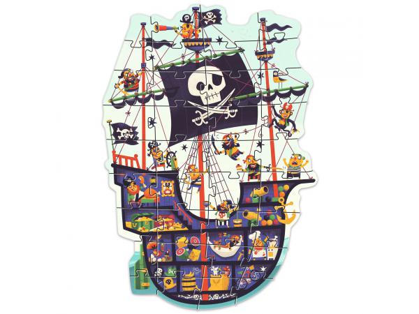 Puzzle géants le bateau des pirates