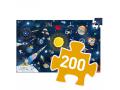 Puzzles observation - L'espace - 200 pcs + livret - Djeco - DJ07413