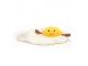 Peluche Amuseable Fried Egg - L: 23 cm x l : 27 cm x H: 5 cm