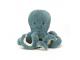 Peluche Storm Octopus Baby - L: 7 cm x l : 7 cm x H: 14 cm