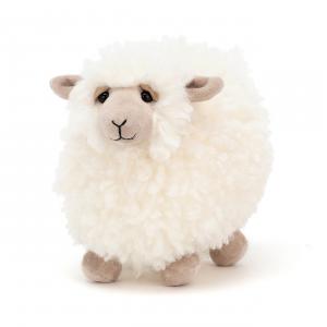 Peluche Rolbie Sheep Cream Small - L: 20 cm x l : 13 cm x H: 15 cm - Jellycat - ROL6S