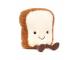 Peluche Amuseable Toast Small - L: 5 cm x l : 9 cm x H: 16 cm