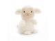 Peluche Little Lamb - L: 8 cm x l : 10 cm x H: 18 cm