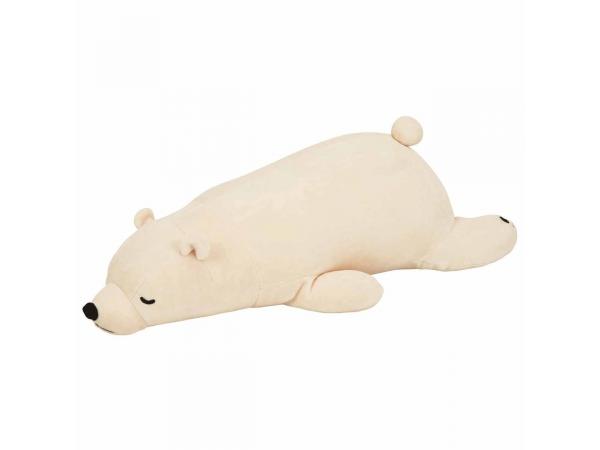 Peluche ours polaire shiro - taille 51 cm