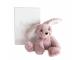 Peluche sweety mousse petit modèle - lapin - taille 25 cm - boîte cadeau - Histoire d'ours