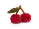Peluche Fabulous Fruit Cherry - l : 10 cm x H: 9 cm