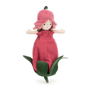 Petalkin Doll Rose - l = 11 cm x H =28 cm - Jellycat - PETD6R