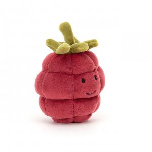 Peluche Fabulous Fruit Raspberry - l : 8 cm x H: 10 cm - Jellycat - FABF6R