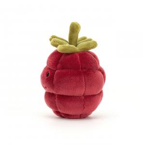Jellycat - FABF6R - Peluche fruit framboise Fabulous - l = 8 x H = 10 cm (457402)