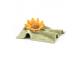 Doudou plat fleur tournesol Fleury - L: 15 cm x l : 34 cm x H: 15 cm - Jellycat