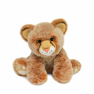 Histoire d'ours - HO3056 - Bébé Lion 18 cm  en boîte carton (463218)