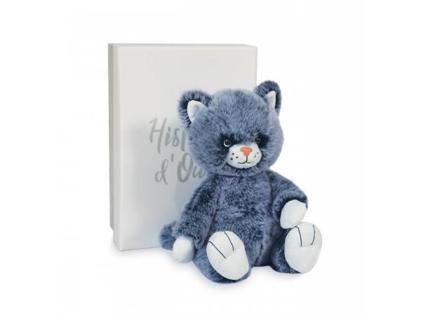 Lulu le chat bleu - 17 cm en boîte carton
