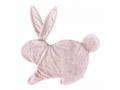 Couverture câlin lapin rose Emma - Position allongée 72 cm, Hauteur 50 cm - Dimpel - 886457
