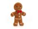 Peluche Jolly Gingerbread Fred Original - Dimensions : L : 3 cm x  l : 14 cm x  h : 19 cm