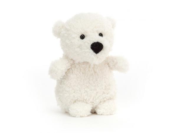 Wee polar bear - dimensions : l : 6 cm x l : 7 cm x h : 12 cm