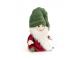 Peluche Nisse gnome de Noël (chapeau vert)