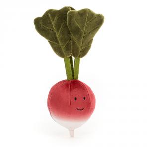Peluche Vivacious Vegetable Radish - L: 8 cm x l : 8 cm x H: 18 cm - Jellycat - VV6R