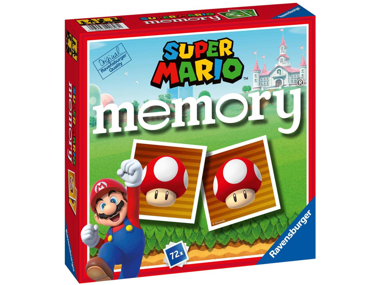 Ravensburger - Jeu éducatif - Grand memory® Super Mario - Grands memory®