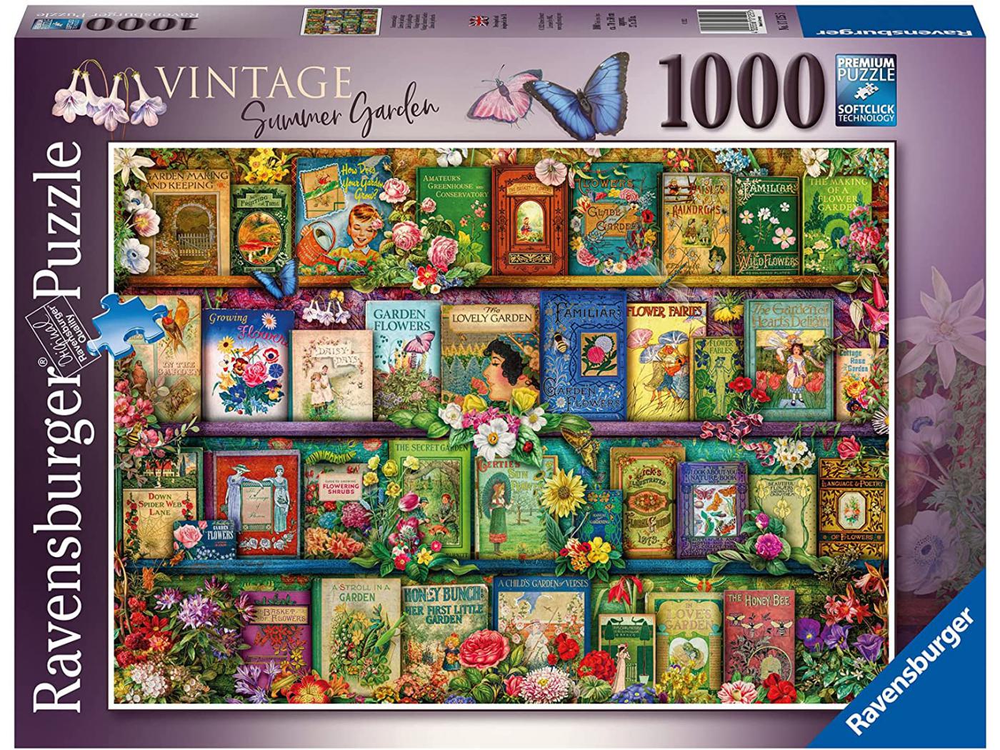 Ravensburger - Puzzle 1000 pièces - Livres de jardinage