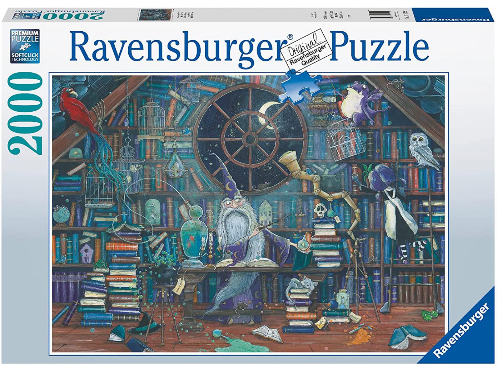 Ravensburger - Puzzles adultes - Puzzle 2000 pièces - Merlin l