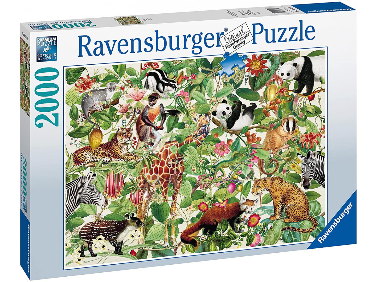 16824 - Puzzles adultes - Puzzle 2000 pièces - Jungle