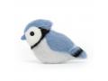 Peluche Birdling Blue Jay - l : 7 cm x H: 10 cm - Jellycat - BIR6BLJ