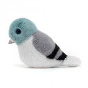 Peluche Birdling pigeon - l : 7 cm x H: 10 cm - Jellycat - BIR6PI
