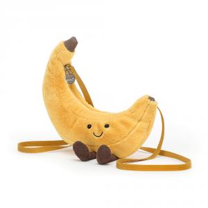 Peluche Amuseable Banana Bag - l : 22 cm x H: 29 cm - Jellycat - A4BANB